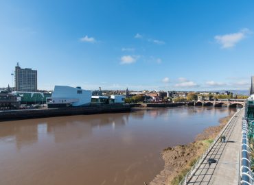 Raphael Heights view of river usk