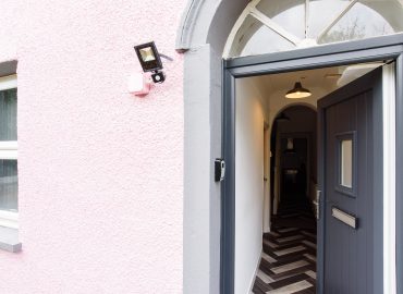 Railway Cottage front door