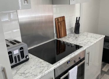 oven in kitchen